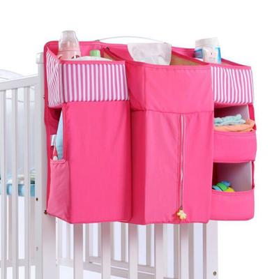 Bedside storage!(red) double bed Practical hanging storage bag,Suitable Dormitory SiyuXinyi Pockets Bedside Storage Bag Caddy Hanging Diaper Organization for Baby Essentials Hang on Crib