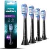 Sonicare G3 Premium Gum Care Regular Replacement Brush Heads Genuine Product Black [Gum Care] (4 Pieces) HX9054/91