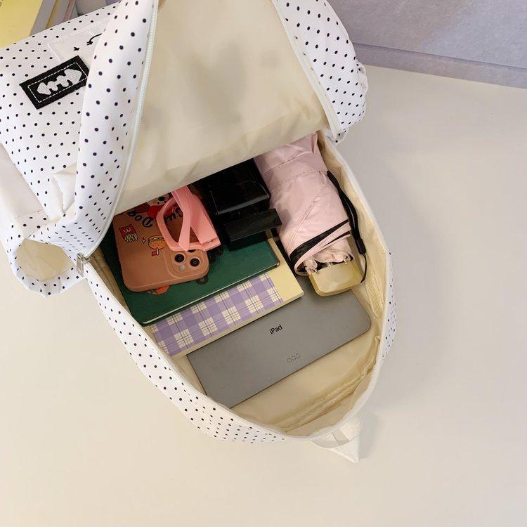 Schoolbag1011 New Niche Design Cute Girl Cartoon Backpack Large Capacity Student Class Commuter Backpack Schoolbag