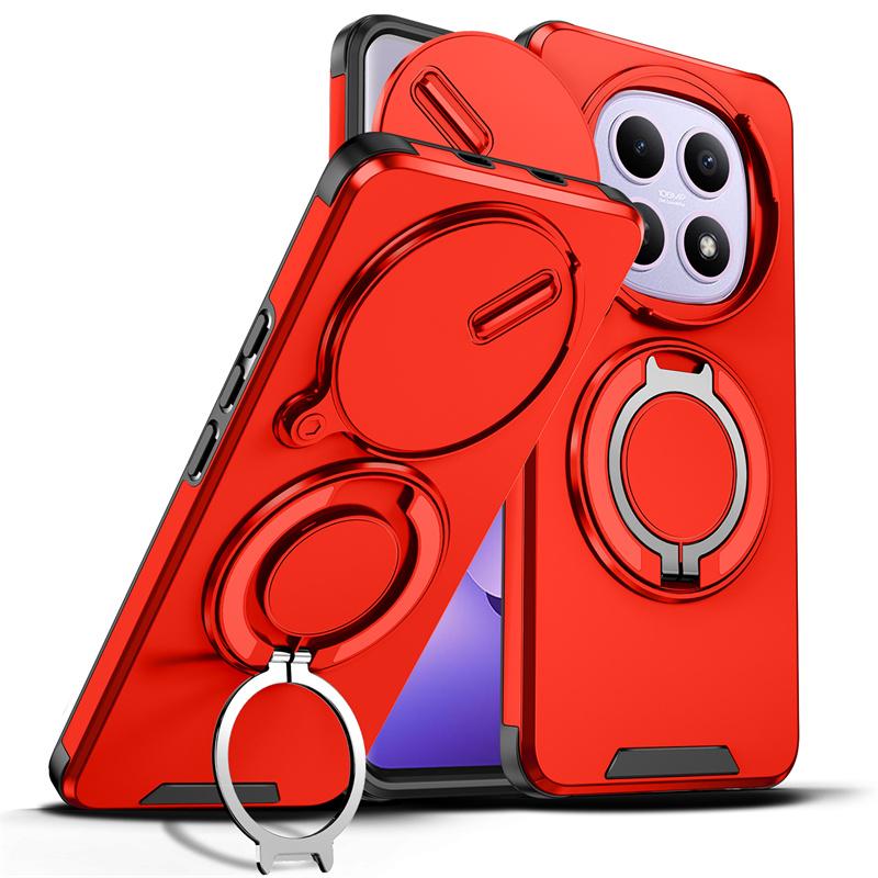 Funda For Xiaomi Redmi Note 15 5G Case Slide Camera Protect Armor Phone Case For Redmy Note15 5G Car Holder Magnetic Ring Cover