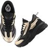 Shoetopia Smart Casual Comfortable Black Sneakers For Women & Girls-Eu39