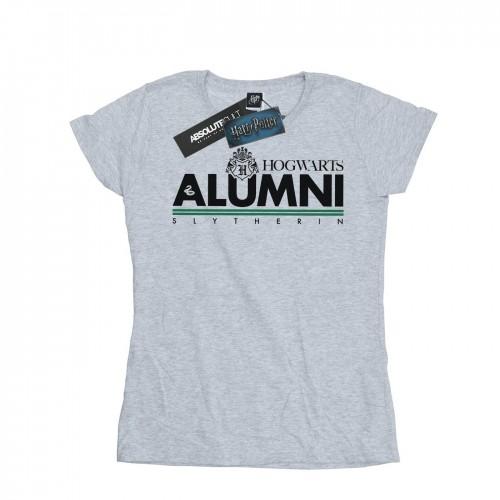 

Harry Potter Womens/Ladies Hogwarts Alumni Slytherin Cotton T-Shirt білий