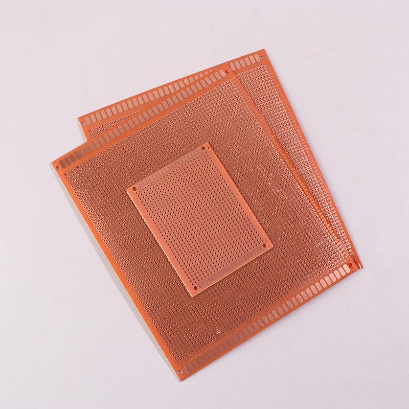 5 gab. 7*9/15*18 cm Vienpusēja prototipēšanas plate Breadboard Universālā plate Eksperimentāla Bakalīta Vara Plates Plate Dzeltena