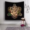 Large Golden Ombre Mandala Wall Tapestry Traditional Indian Hippie Room Decoration Oriental Artist Indian Bedroom Hanging
