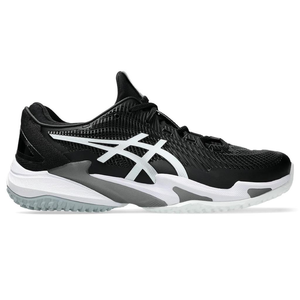 Tennis Shoes COURT FF 3 OC 1041A369 002 Cm 2E [ASICS] Men's (Black/White) 28.5