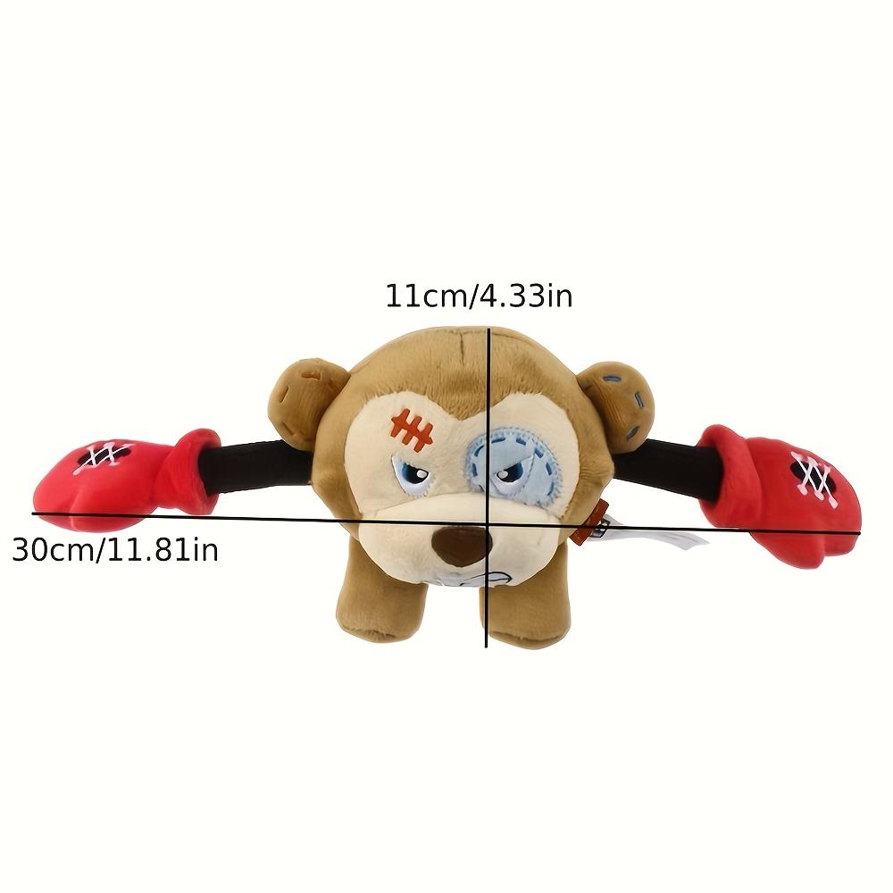 

Новая интерактивная игрушка для домашних животных — скрипучая плюшевая игрушка с милым животным дизайном для скрежетания зубами и жевания, идеально подходит для собак Monkey