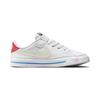 Nike Court Legacy Bequeme Rutschfeste Stoßdämpfung Low-Top Kinder Skateschuhe Kinder Sneaker Weiß Rot FB7777-100
