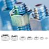 360pcs Stainless Steel Hex Nuts Coarse Thread American System UNC Nuts Fasteners