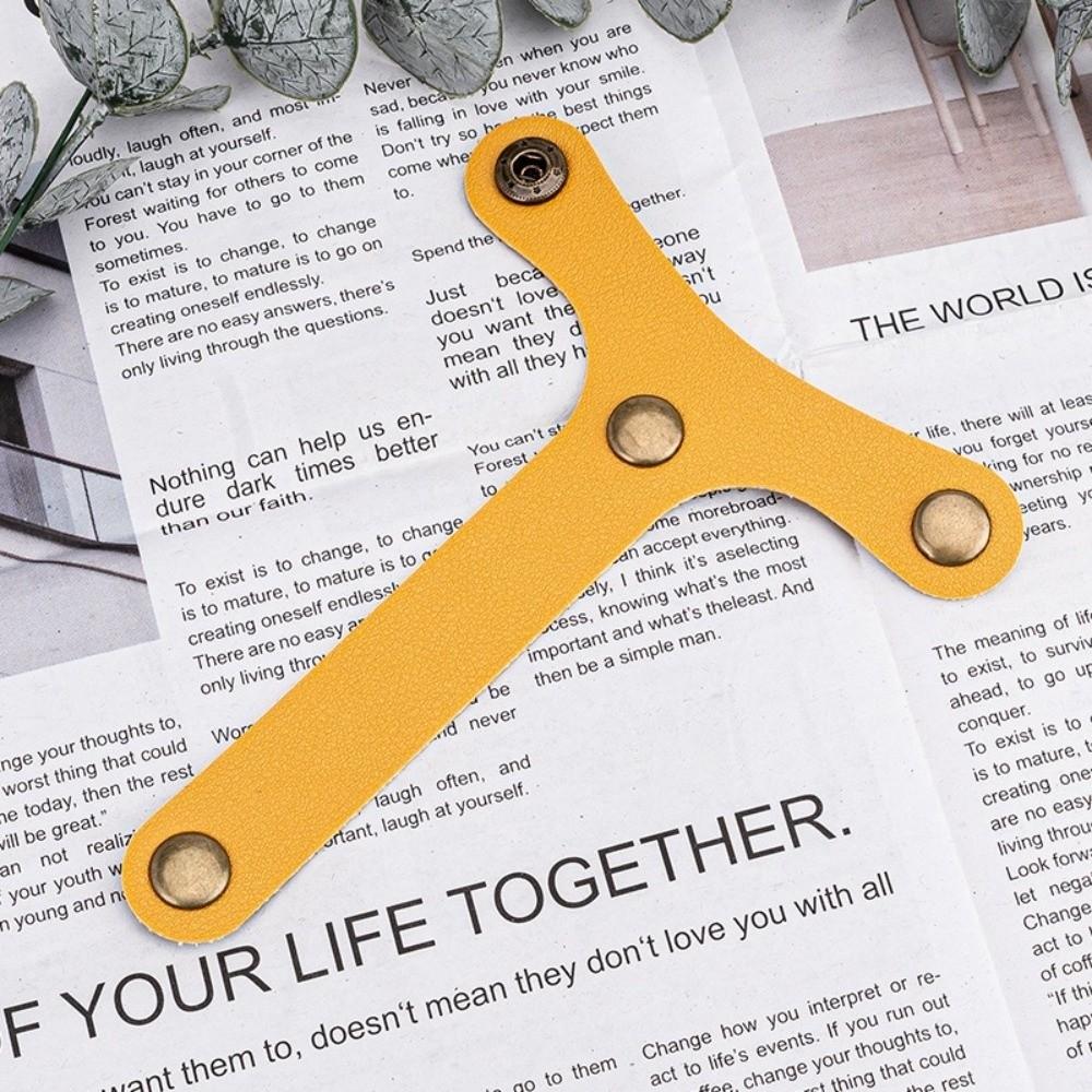 6pcs/set Leather Hook Baggage Organizer Belt Buckles Adjustable Travel Accessories Backpack