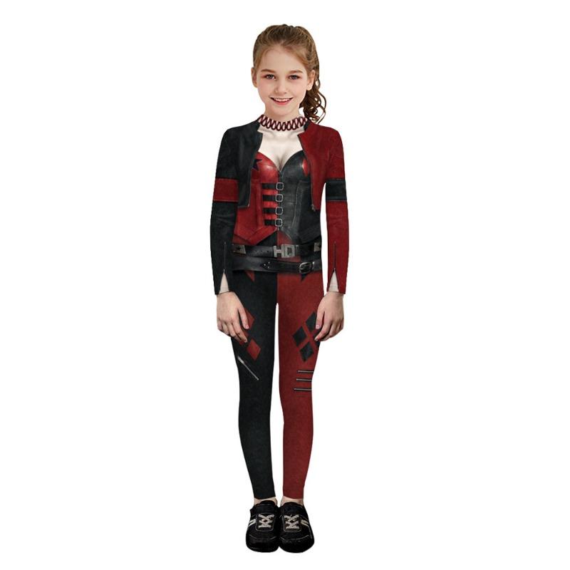 Children's Avatar Performance Cosplay Costume Character Digital Printing Bodysuit