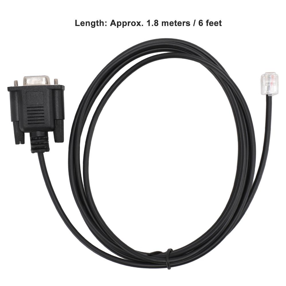Anti-interference 6P4C Serial Console Cable for APC AP7800 AP7900 940‑0144A Console Connection