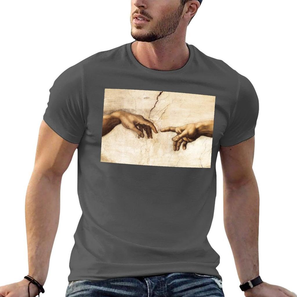 Creazione di Adamo T-shirt T-shirt per Unisex T-shirt Unisex 100% Cotone Brand di Lusso T-shirt per Unisex Maglietta in Cotone