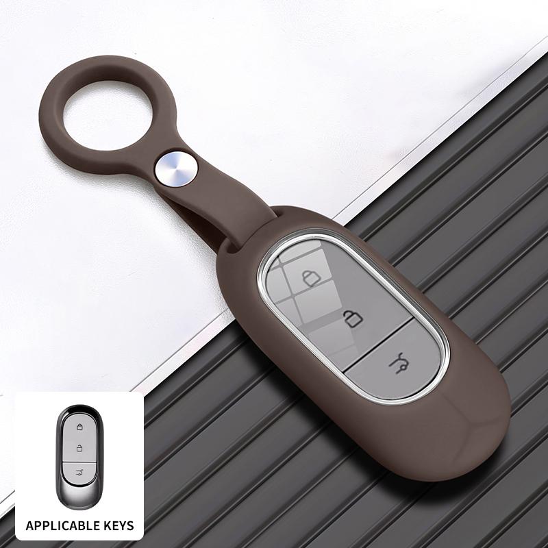 High-Quality Silicone Key Cover for Leapmotor C11/T03/S01/C10/B10, All-Inclusive Key Fob Case