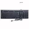 Kabelgebundene USB-Tastatur für Arabisch Russisch Französisch Spanien PC Laptop Computertastatur