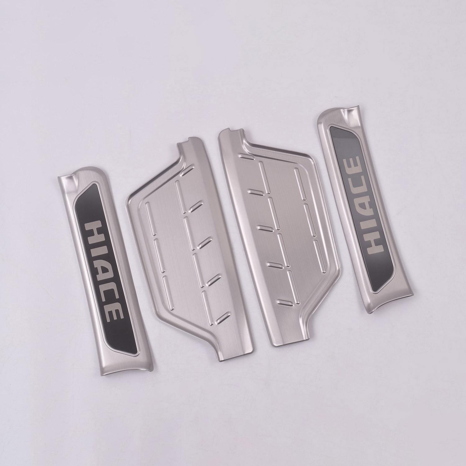 

Накладка на порог передней двери Hiace - Приветственная педаль, накладка на дверь и наклейка для отделки кромки серебряный