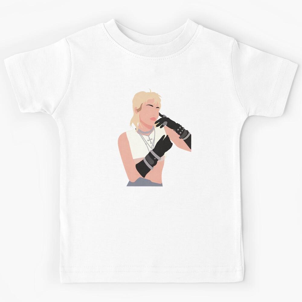 Miley Cyrus Lineless Illustration Kids T-Shirt 150
