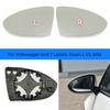 Car Wide Angle Heated Mirror Glass For Volkswagen Golf 7 Touan L US Jetta 19 Lens Rear View Mirror Glass 5G0857521 / 5G0857522