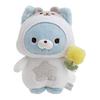 Rilakkuma Blue Wolf Plush Toy MF46001