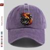 pc Fashion Flame Biker Skull Print Baseball Cap Party and Racing Decorative Sun Hat Multiple Colors Available Home Leisure D