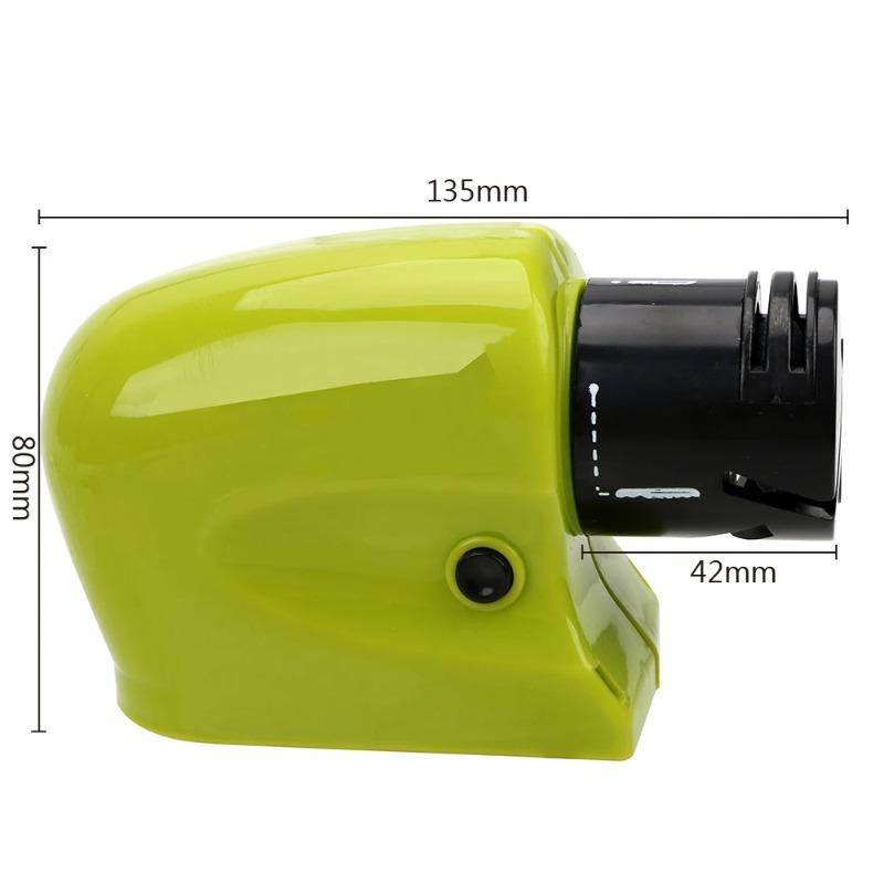 Multifunctional Electric Knife Sharpener High-Speed Sharpening Motorized Rotary Kitchen Tools