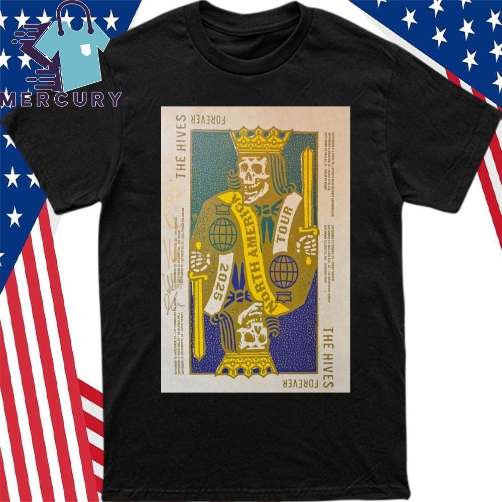 The Hives Forever Forever The Hives September 2026 T-shirt Unisex Heavy Cotton S