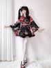Dámské letní kimono v japonském stylu, cosplay kostým s tradičním potiskem