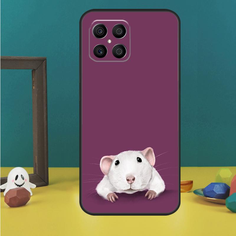 Mouse Rat Phone Case For Huawei P40 Lite P50 P30 P20 Pro Nova 9 5T Honor X9 X8 X7 50 Back Cover