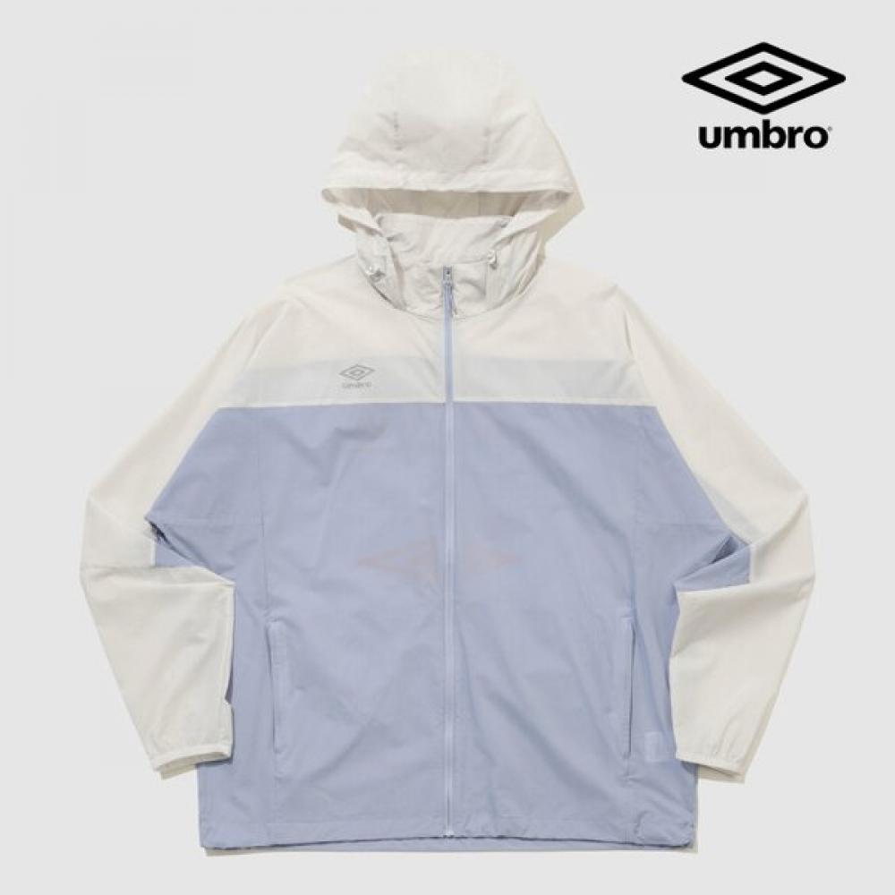 

Umbro Allround Ultra Lightweight Hooded Packable Windbreaker Jacket Ur124sjk32 Bbd Blue/115