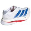 Adidas Adizero Boston 13 Support Low top Running Shoes Men's White Blue Red JQ1668
