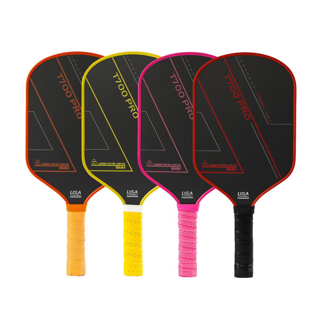 Professional 16mm Thickness Carbon Fiber Honeycomb USAPA Approved T700 Customized Accepted High Quality Portable Pickleball Carbon Fiber