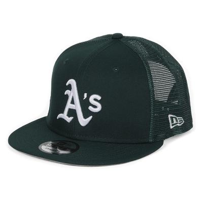 New Era MLB Mesh Cap Snapback 9FIFTY Oakland Athletics Grün Athletics Einheitsgröße