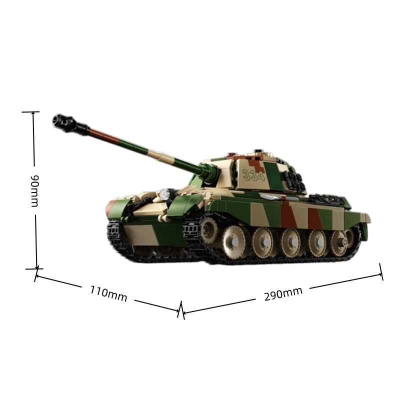 M4A1 Battle Tanks MOC Assembly Building Block Model Tanks Model Set DIY Handcraft Ornament Display Decor Holiday Birthday Gifts