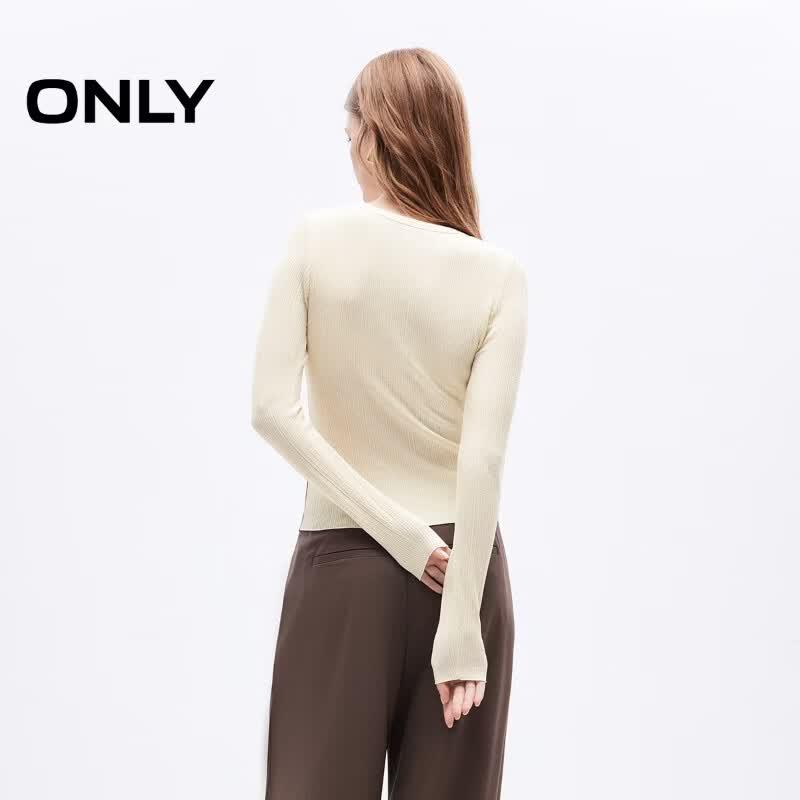 ONLY Women's Gradient Slim-Fit Knit Sweater