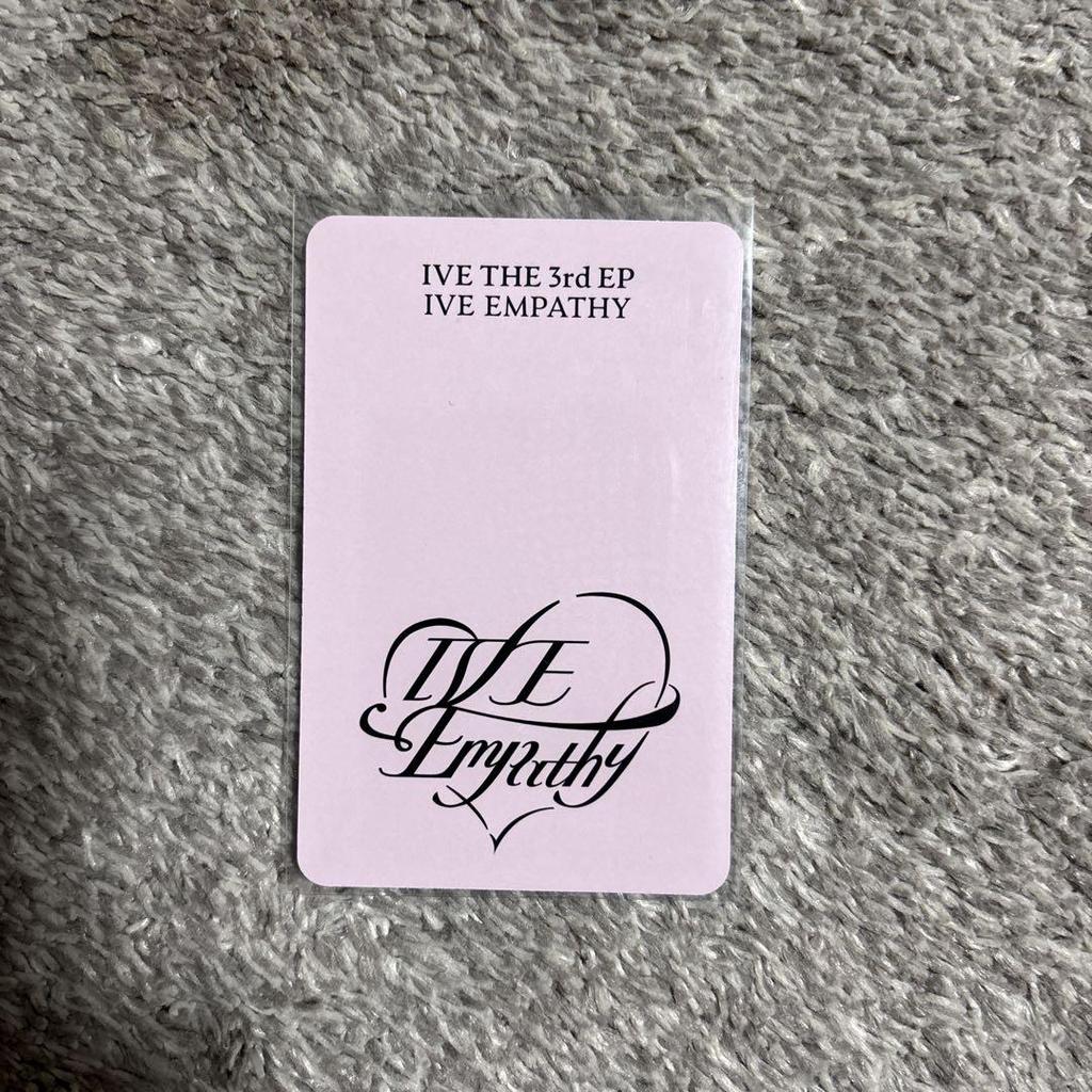 [USED] ive empathy starship stashi ray REI 9th form B bonus