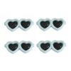 10pcs/bag Acrylic Heart-Shaped Glasses DIY Crafts To Make Jewelry Accessories
