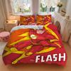 3pcs Flash superhero Cover Set,Soft Comfortable Duvet Cover,Guest Room (1*Duvet Cover + 2*Pillowcases, Without Core) yy251024048