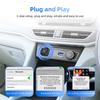 EzoneTronics Wireless CarPlay Android Auto Adapter for Factory Type-c Wired Car, Wireless CarPlay & Android Auto 2 In 1