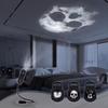 Halloween USB Projector Light Skull NightLight Ghost LED Lamp 360Degree Rotating Switchable Pattern Design Dark & Night Ambianc