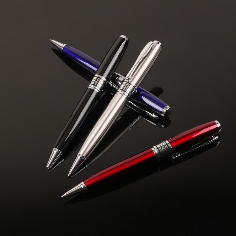 Individuell drehbarer Metallkugelschreiber - Kreatives Geschäftsgeschenk mit gedrucktem Logo