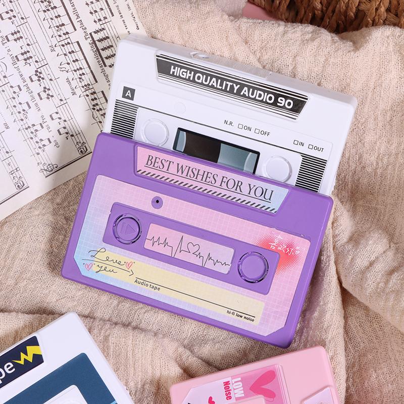 Selbstgemachte DIY Grußkarten Ins Aufnehmbare Postkarte Kassettenband Selbstgemachte DIY Valentinstagsgeschenke 5 Min. Tonaufnahme