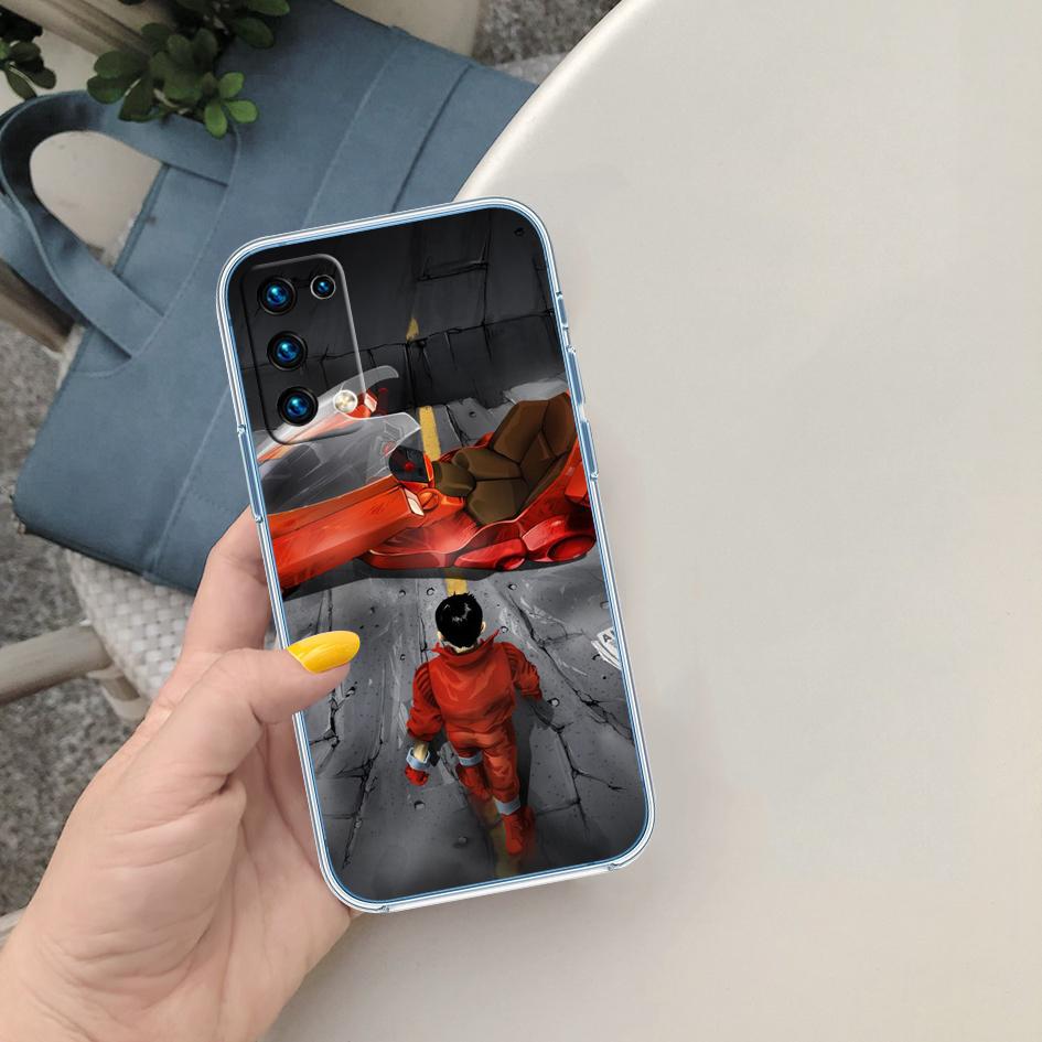 LO2 Akira Anime Weiche durchsichtige Handyhülle für Samsung Galaxy A04 A04S A14 A23 A34 A54 M23 M33 M52 M53