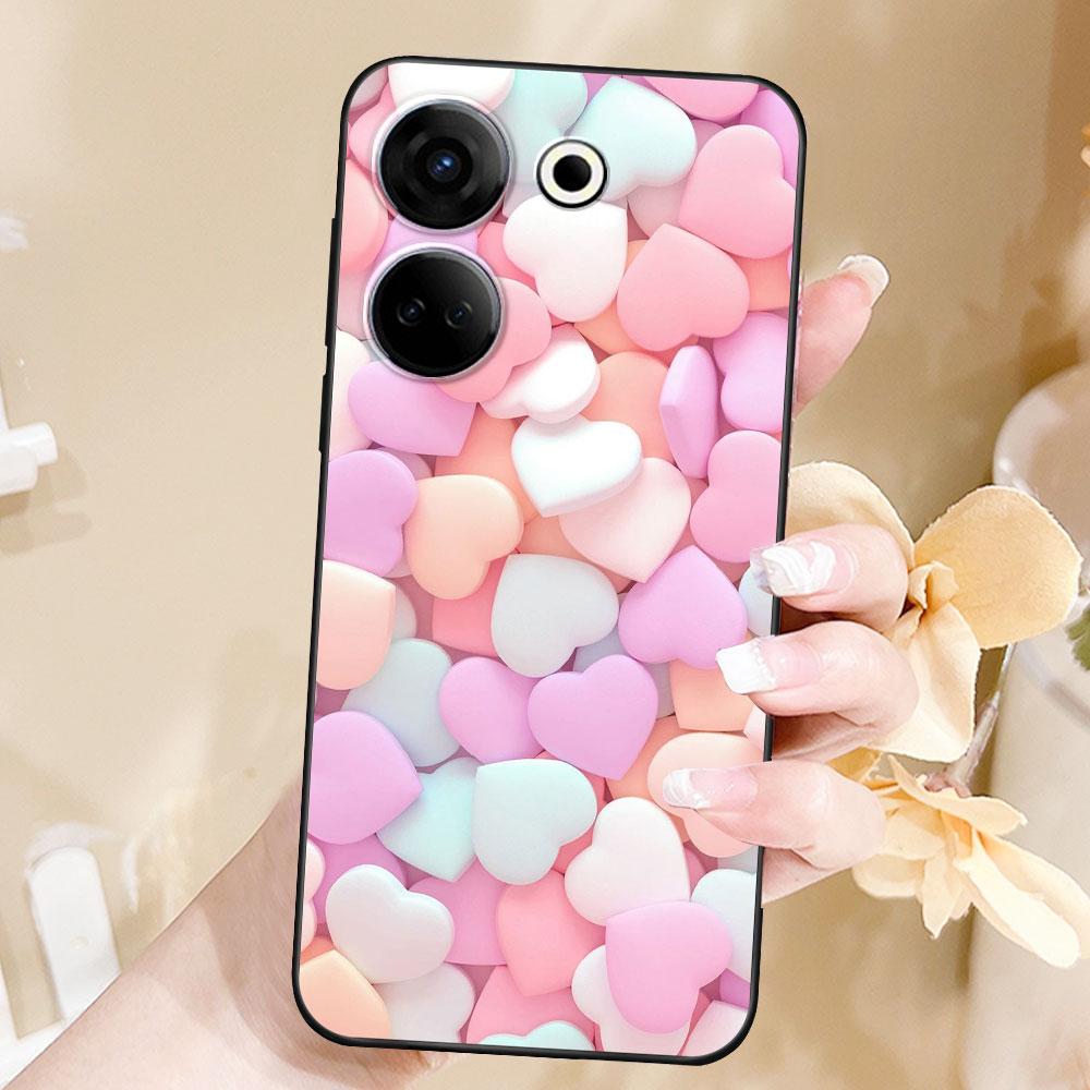 Case For Tecno Camon 20 Pro 4G Coque TPU Soft Silicone Fashion Phone Funda For Tecno Camon 20 Pro 5G Cute Bumper Back Cover