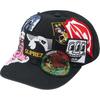 Supreme Patches 6-Panel Black