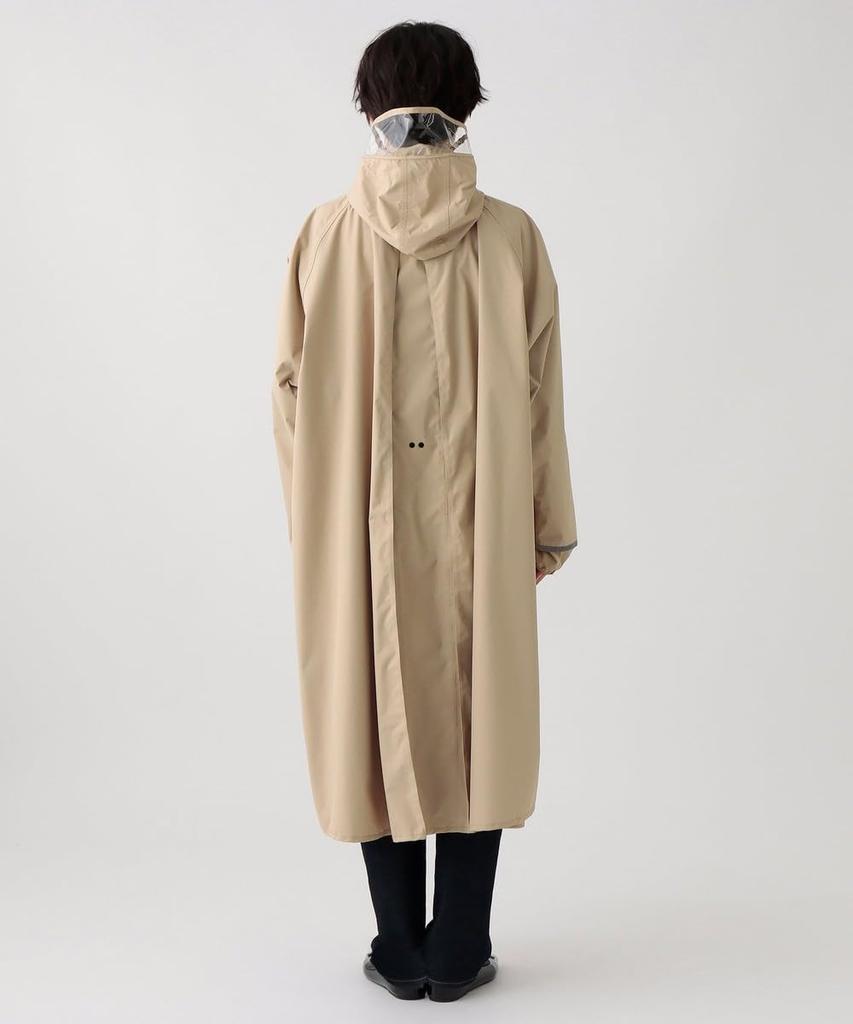 Afternoon Tea Living JK16 Beige Raincoat/Poncho Tent-Line Raincoat,