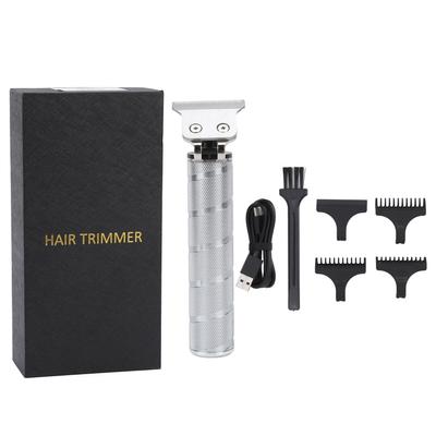Conjunto de Máquinas de Cortar Cabelo Recarregável Aparador de Barba Profissional Elétrico Sem Fio Máquinas de Barbeiro para