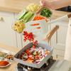 Prep Dish Wall-Mounted Hot Pot Flavor Soy Sauce Dipping and Storage Tray, Kitchen Tableware Compartment Plate