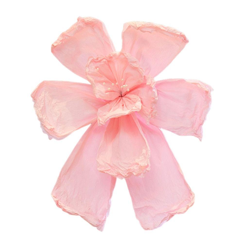 Decorative Paper Crane Paper Crane Flower Pathway Hanging Banner Artificial Flower Hand Crumpled Paper Banner Large Iris