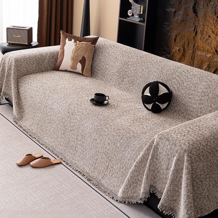 1pc Modern Polyester Sofa Cover with Cat Claw Design - Anti-Slip  All Seasons Fits 1 To 4 Seat Sofas, Anti Slip Sofa Cover | Artistic Home Decor