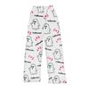 Women Winter Plaid Pants Full Length Long Trousers Sports Pants