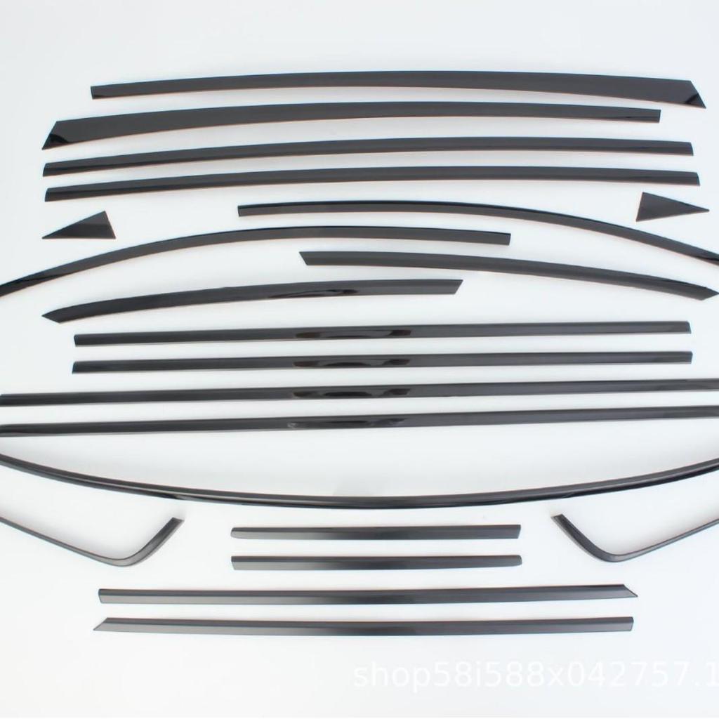 Wey Gaoshan Black Warrior 7/8/9 Car Exterior Window Trim Kit